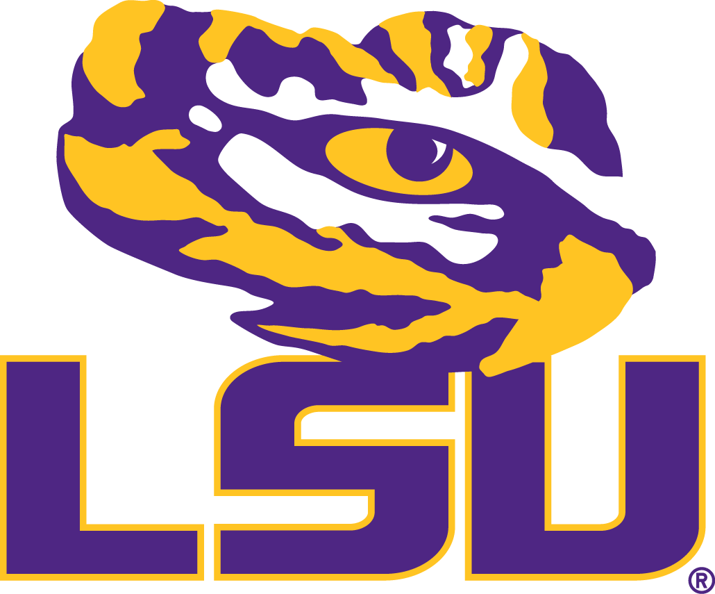 LSU Tigers 2014-Pres Secondary Logo 01 vinyl decal